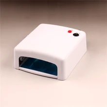 220V EU Plug 36W Professional Gel nail dryer Nail Art Dryer Gel Curing UV Lamp With 4X 9W Light Tube Equipment Tools