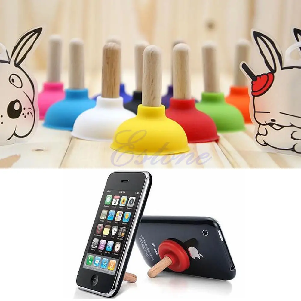 

Mini Plunger Holders Sucker Stand For Cell Phone i Phone i Pod PSP Hot