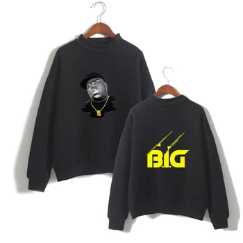 

Notorious B.I.G. BIGGIE Print Turtleneck Sweatshirt Men/Women Winter Hip Hop Harajuku Casual Sweatshirt Pullover Hot Sale