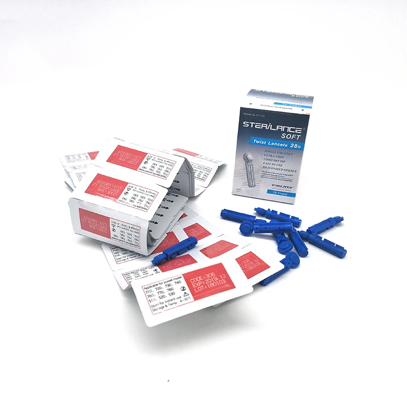 Тест-полоски для измерения уровня глюкозы в крови Yuwell 50 шт. мг/дл ммоль/л для глюкометра, аксессуары 710 740 510, самостоятельная упаковка для диабета