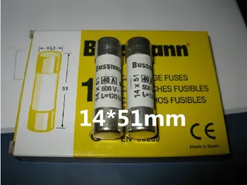 

New import original BUSSMANN fuse 40A gG / gL 14 * 51mm 500V C14G40