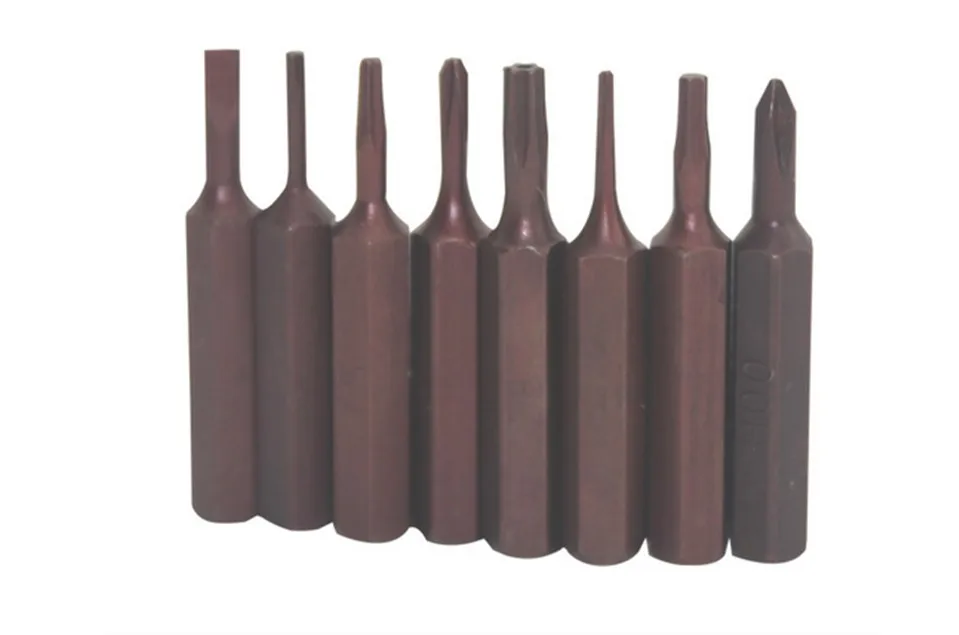 Screwdriver BEST-927 Bits Set PH00 PH000 T4 T5 T6 T8 Slotted 2.0 Pentalobe 0.8 1.2 For Mobile Phone Laptop PC Computer Repairs
