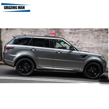 

Sun visor 6 Plating chrome Car Window Visor Wind Deflector Sun Rain Guard Defletor for Ranger rover sport 2013+