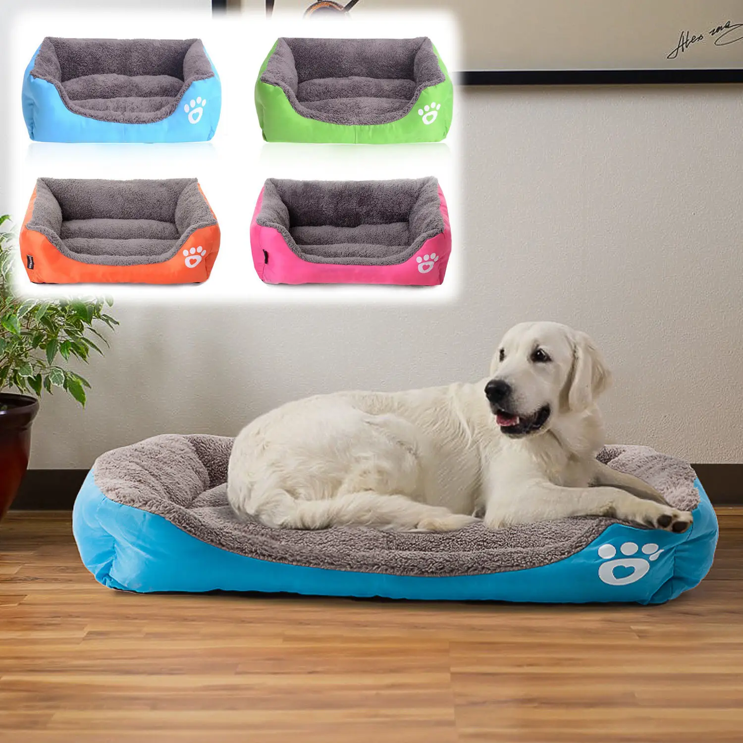 Pet Mat Kennel Nest Bed Blanket Dog Cat Warm Soft Puppy Cushion Waterproof Candy Pet Mat Kennel Nest Bed Blanket Dog Cat Warm Soft Puppy Cushion Waterproof Candy