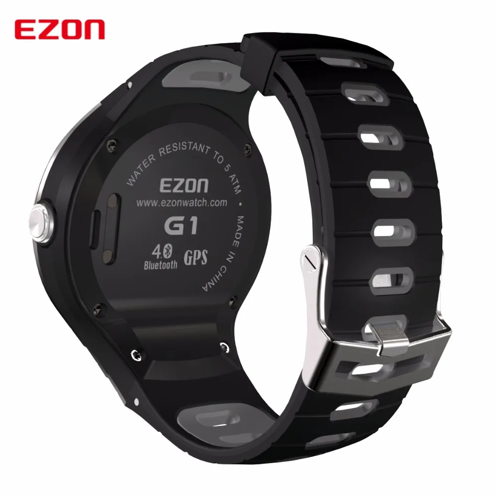 EZON gps Bluetooth 4 0 смарт цифровые часы Android 3 IOS 7 напоминание трекер Шагомер на открытом
