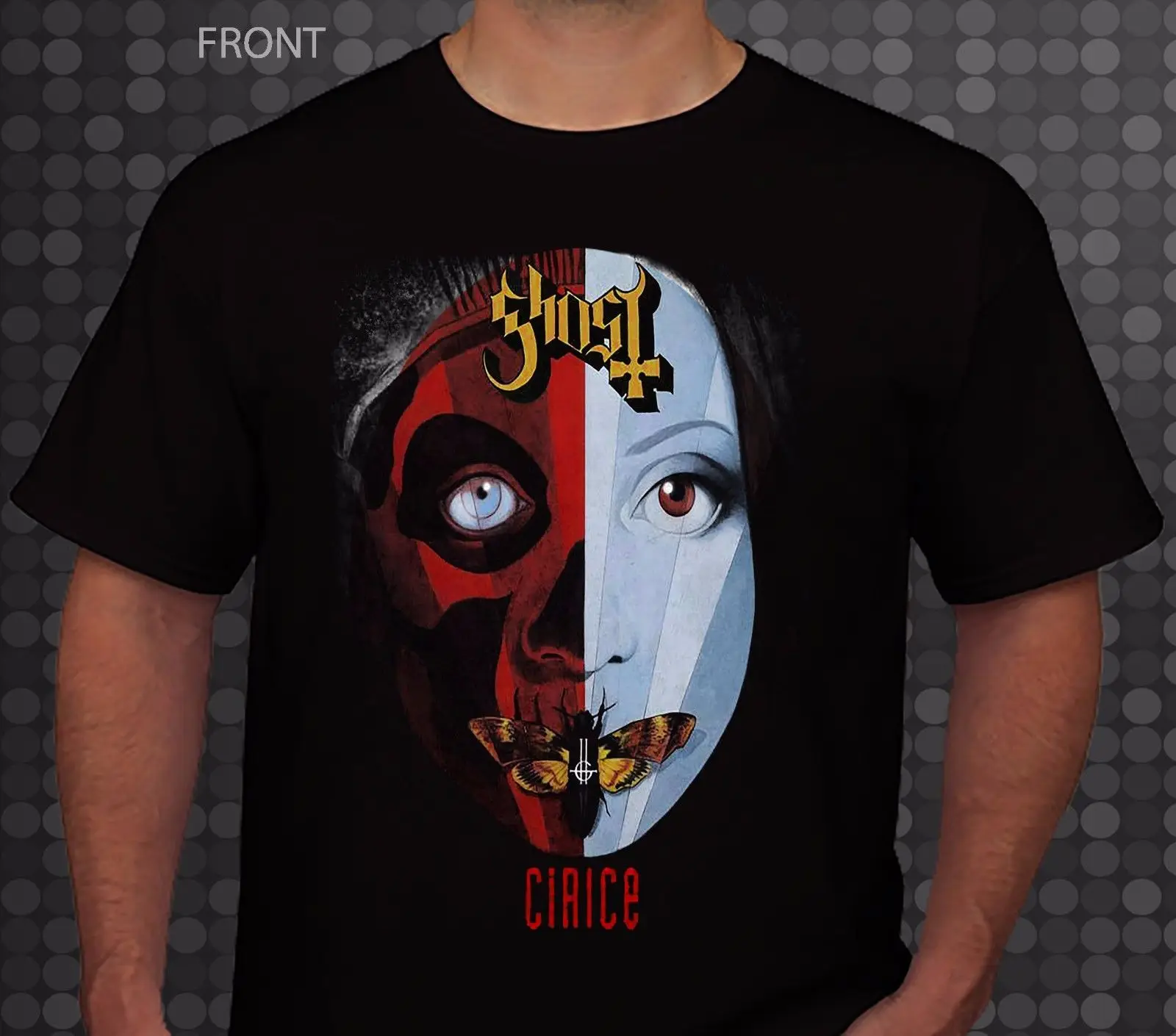 

GHOST B.C. -Cirice- Swedish heavy metal band- ,T-shirt-SIZES: S to 6XL