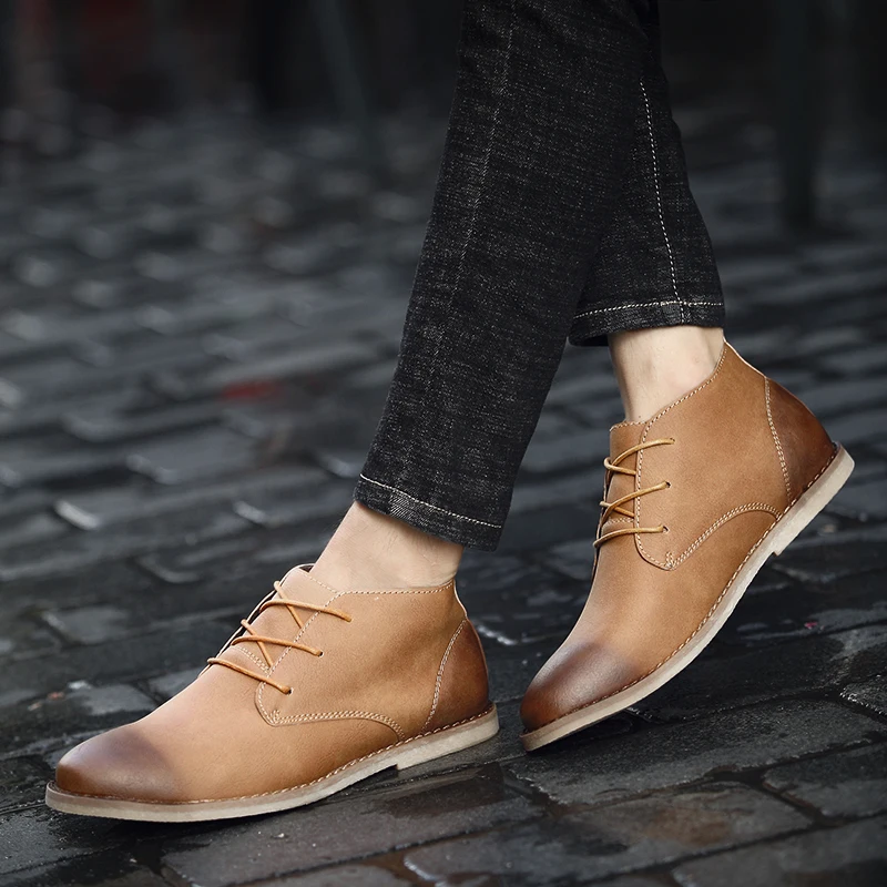 Ботинки NORTHMARCH мужские кожаные осенние мужские ботинки новые модные ботинки Челси мужские Scarpe Uomo Invernali Bota Мужская кожа