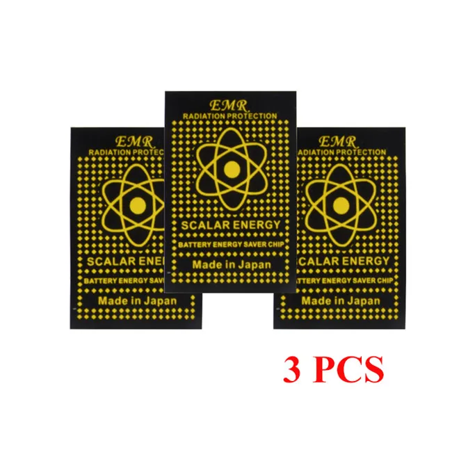 3PCS Цена EMR скалярная энергетическая наклейка для телефона анти-радиация сохраняет здоровье анти EMP EMF - Цвет: 3PCS