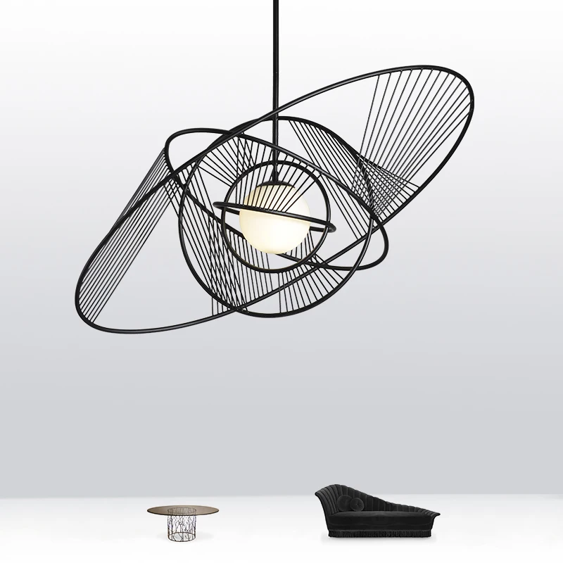 

Nordic Modern Designer Planet Globe Pendant Lights American Country LED Lamps Dining Living Room Restaurant Bedroom Bar De Lamp