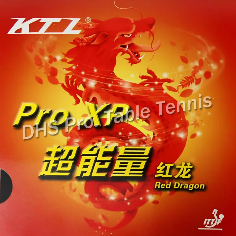 Каучук для настольного тенниса KTL Pro XP Red Dragon Pips с губкой|tennis embroidery|tennis sizetennis cartoons |