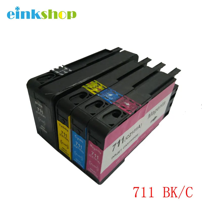 Einkshop 711 xl Совместимый картридж для hp 711XL принтера DesignJet T520 T120 T520|ink cartridge|compatible ink