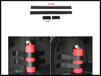 

Car accessories parts fire extinguisher belt line fixing bracket velcro for BMW 330e M235i Compact 520d 518d 428i 530d 130i