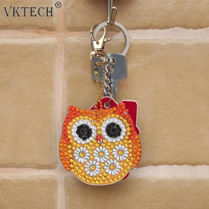 5 шт. DIY полная дрель стразы специальной формы для живописи брелки ключей женская