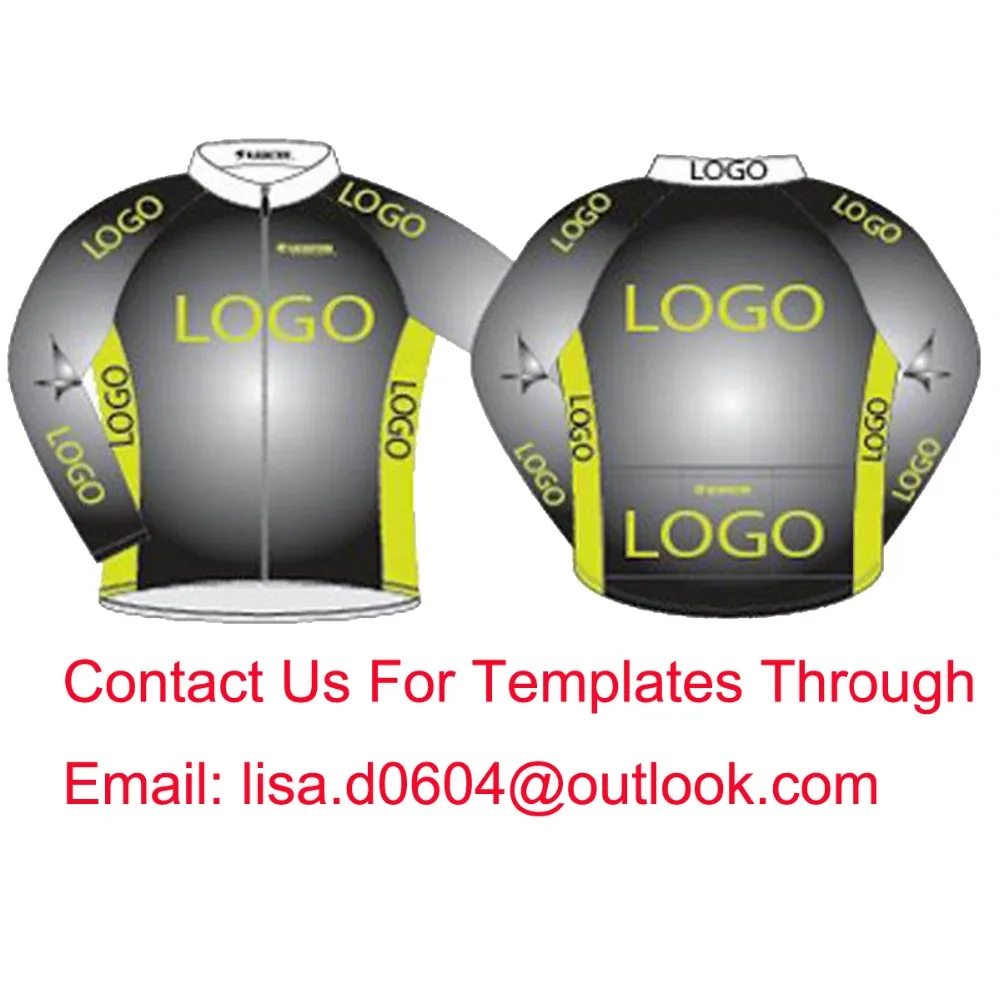 Image New Custom cycling jersey Winter design, long sleeve Fleece bike clothing customize windproof