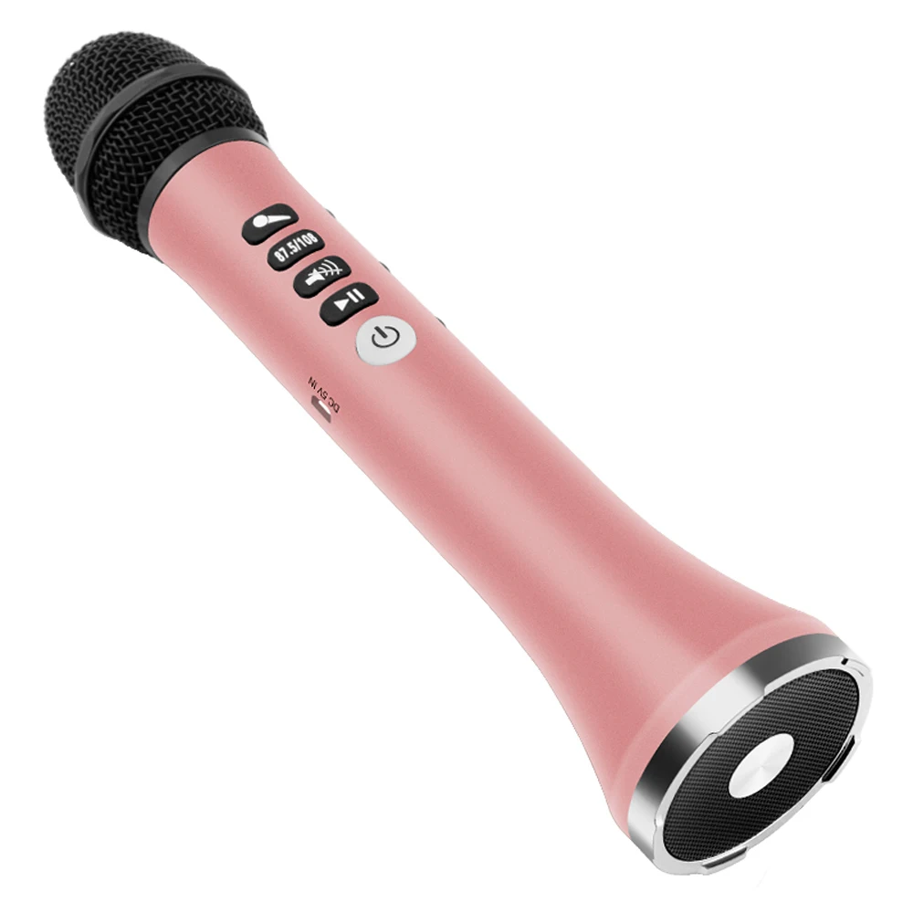 Musical Instrument Wireless Karaoke Microphone BT Speaker 2-in-1 Handheld Sing Recording Portable KTV Player | Спорт и развлечения