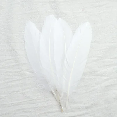 Натуральные лебединые перья 14-20 см, многоцветные гусиные перья, шлейф для рукоделия, свадебных украшений, рукоделия, украшения для дома, 50 шт