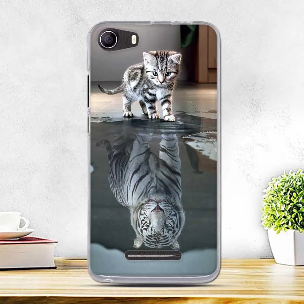 Мягкий Тонкий силиконовый чехол для BQ 5065 женский с цветами Choice BQS 5065|case for bq|silicone