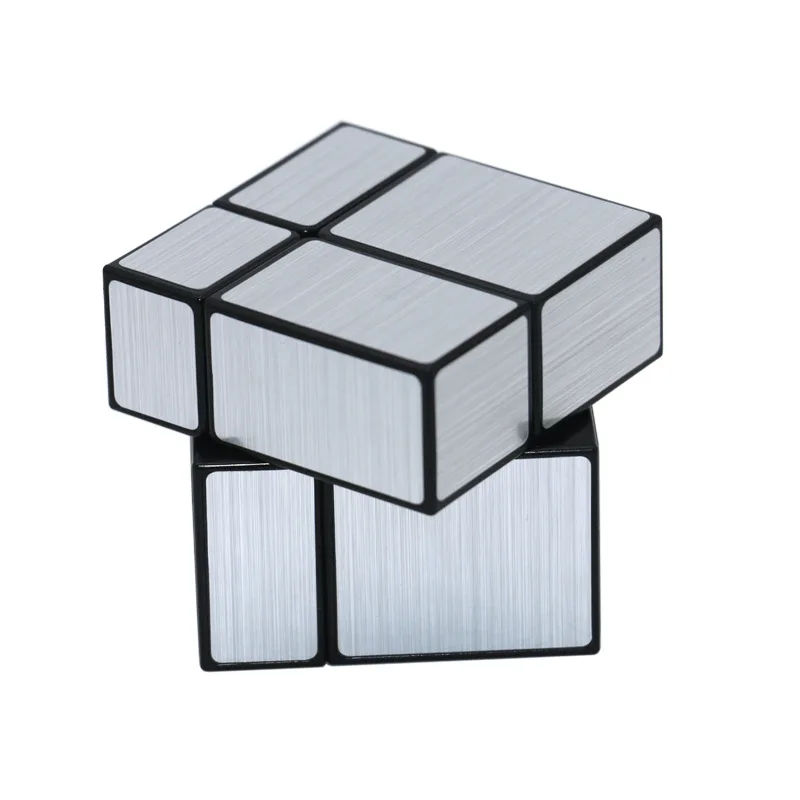 QIYI гладкий зеркальный 2x2x2 магический куб скоростной пазл 2x2 Обучающие игрушки
