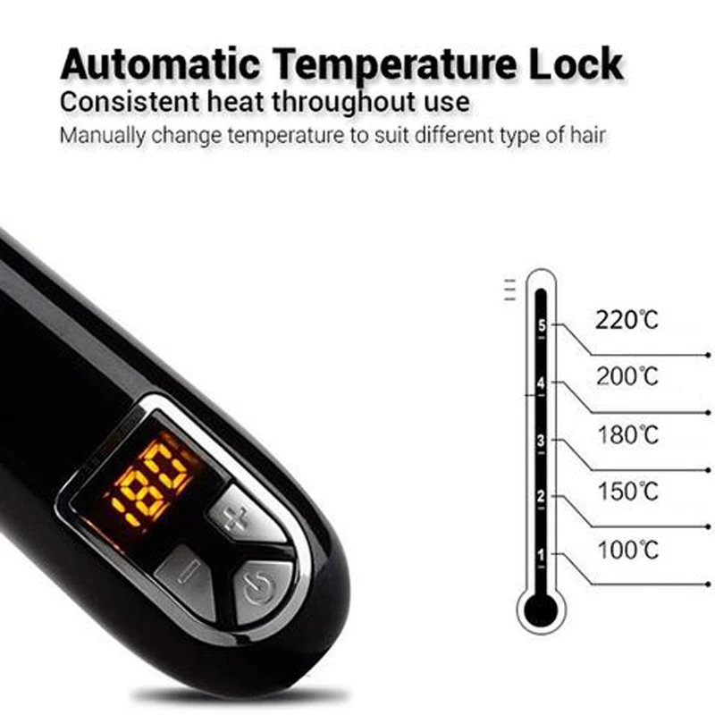 Auto Hair Curler Curling Iron Automatic Easy Styling Hair Curler Ceramic Curling Wand Heating Hair Roller Auto Styling Tools 8