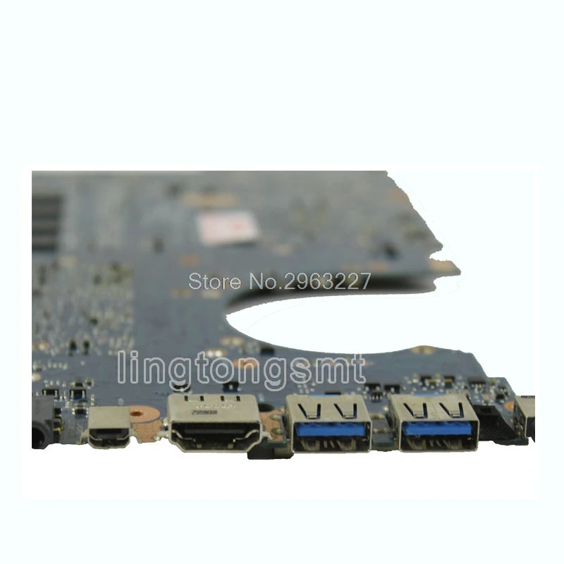  send board+UX32A Laptop Motherboard for ASUS UX32VD rev2.4 2.2 Main board i3-2367u integarted HD Gr
