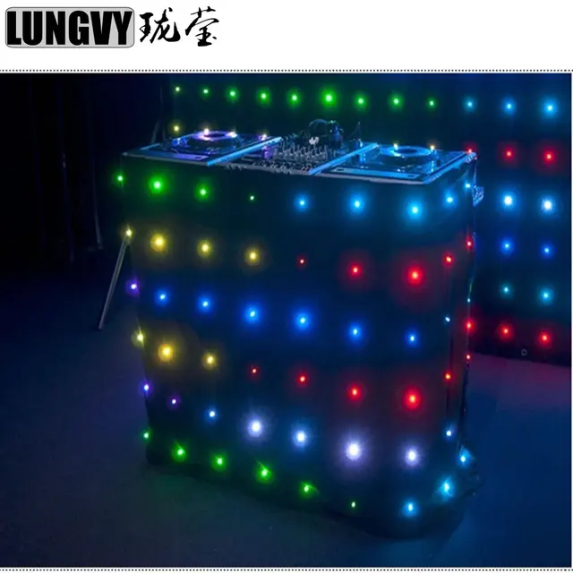 1 M * 2 M P18 LED DJ Vidéo Rideau RGB DMX Lumières de la Scène Led ... 1 M * 2 M P18 LED DJ Vidéo Rideau RGB DMX Lumières de la Scène Led ...