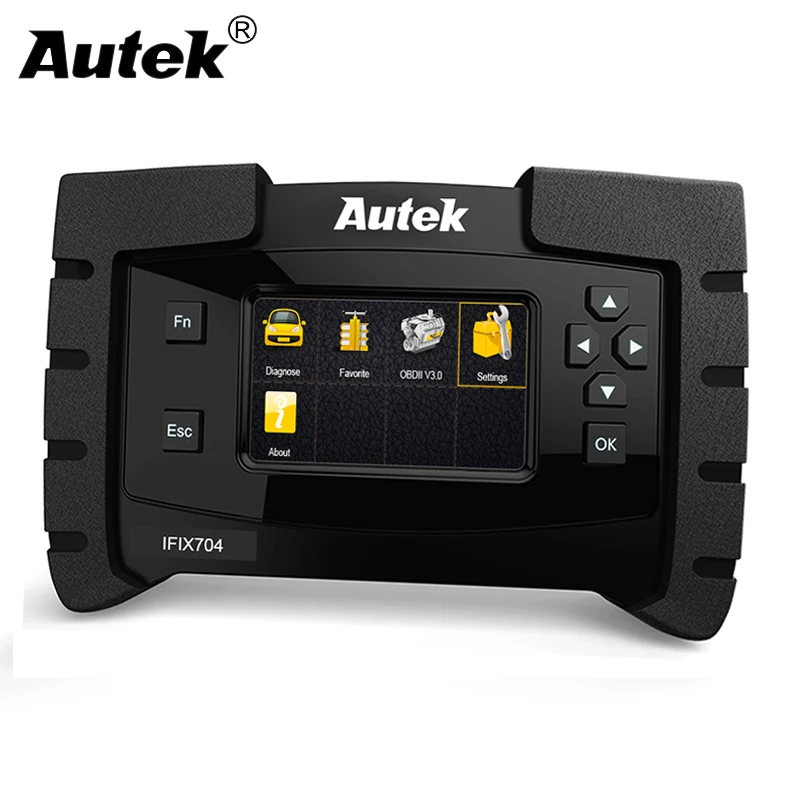 Autek IFIX704 OBDII Автомобильный сканер все системы IMMO ABS SAS EPB сброс масла для Chrysler Ford Toyota