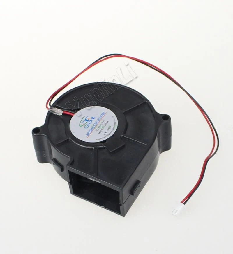 12V Direct Current Air Blower 7.5cm Small Size Blowing Machine Heat