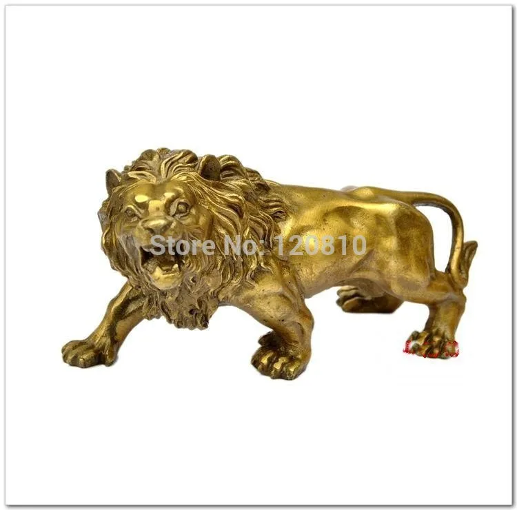 

Exquisite Mighty lion bronze statues