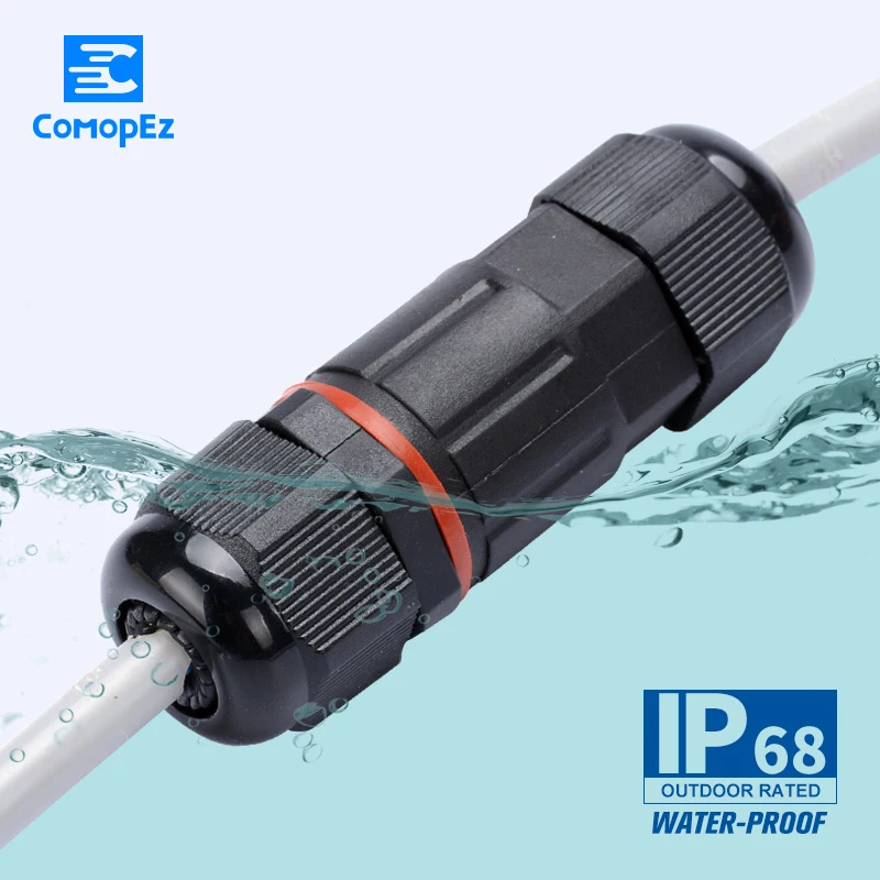 

3pin Wire Waterproof Connector Quickly Connected Retardant Waterproof