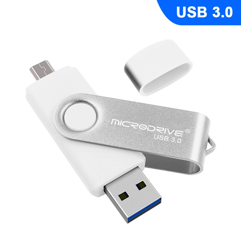 OTG USB флэш-накопитель cle usb otg u диск 32g для телефона Android ручка-накопитель флеш-накопитель USB 3,0 металлические устройства для хранения