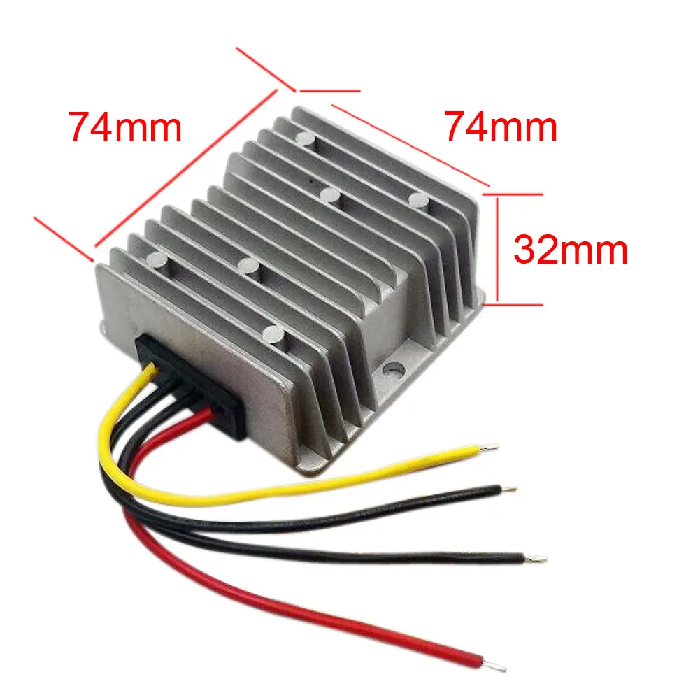 Водонепроницаемый регулятор защиты от короткого замыкания Повышающий Модуль постоянного тока 12 В(9-24 В) до 48 в 3 а 144 Вт повышающий блок питания конвертер адаптер