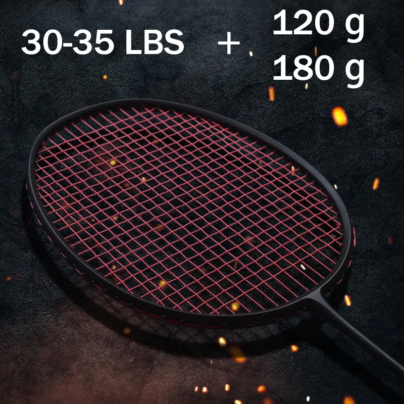 

Badminton Racket Training The Racket Add Weight 30-35LBS 180g 120g