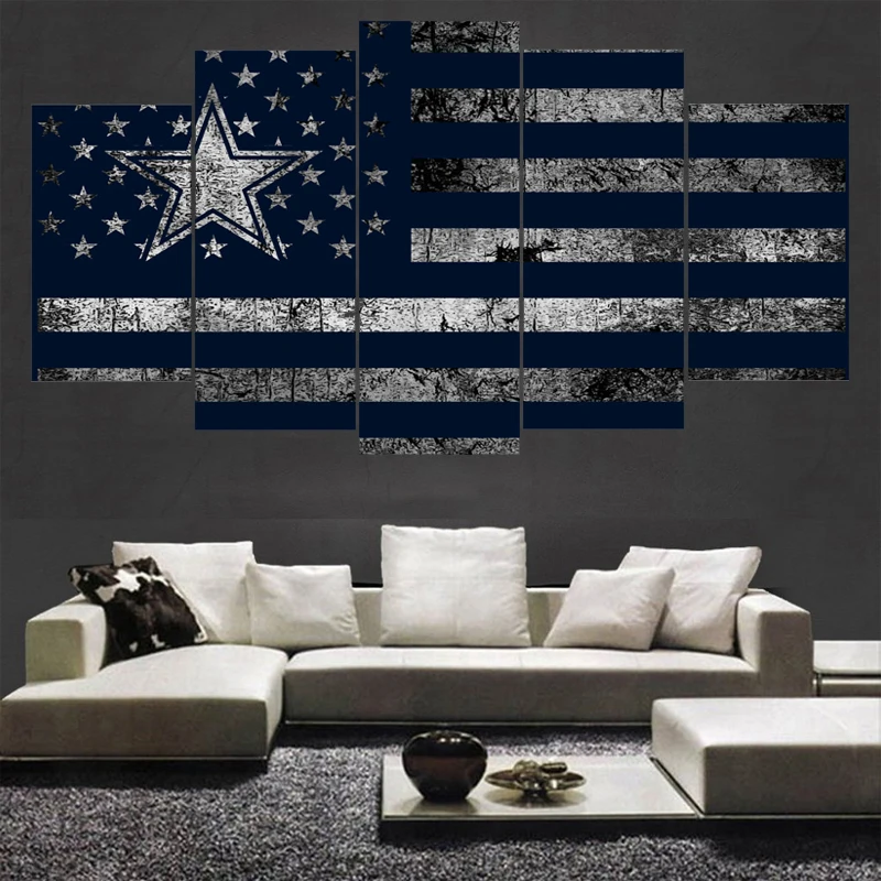 5 Pcs Sport Dallas Cowboys Poster Canvas Paintings Wall Art Oil Painting On Living Room Unframed Frame 5 Pcs Sport Dallas Cowboys Poster Canvas Paintings Wall Art Oil Painting On Living Room Unframed Frame