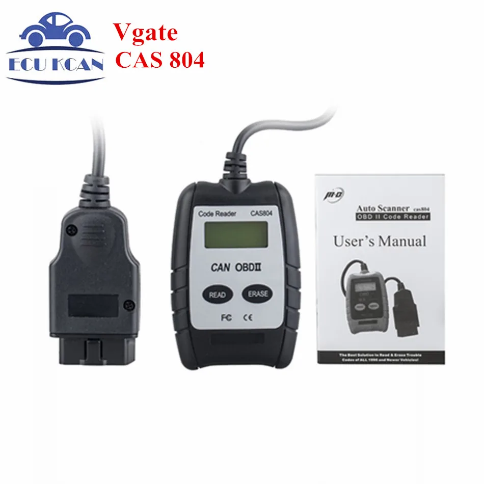 Professional CAS804 Code Reader CAN OBD2 Diagnostic Tool For Multi Cars Read Erase Fault Code CAS 804 Scanner Free Shipping-in Code Readers & Scan Tools ...