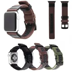 Нейлоновый ремешок для Apple Watch iwatch серии 1 2 3 на 42 мм 38 мм спортивные Стиль Ткань Ремешки для наручных часов браслет С Инструменты для