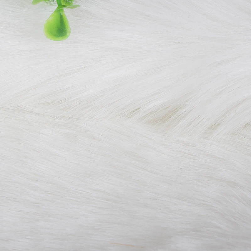 Comprar Negro Rosa 7cm de peluche de felpa de tela de piel de pelo largo blanco de tela para coser en contra de exhibición de la joyería de fondo fotografía