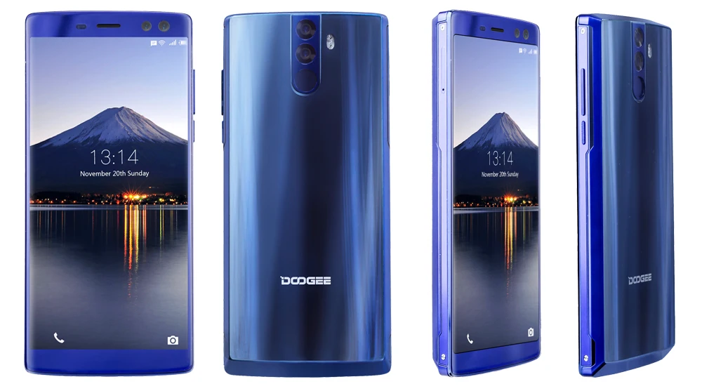 DOOGEE BL12000 Pro 12000mAh смартфон MTK6763T 6,0 ''18: 9 FHD+ безрамочный экран 2,5 ГГц 6 ГБ Оперативная память 64 Гб Встроенная память Quad Камера 16,0+ 13,0 Мп Android 7,1