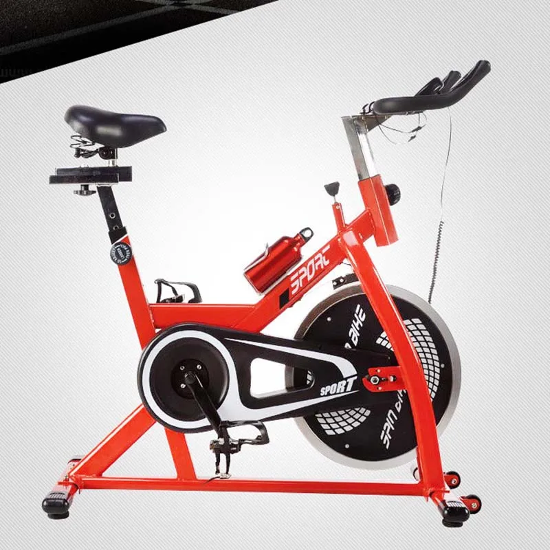 Indoor Cycling Bikes Spinning Bike Adjustable Seat Big Wheel LED-display Home Machine Indoor Gym Exercise Equipment