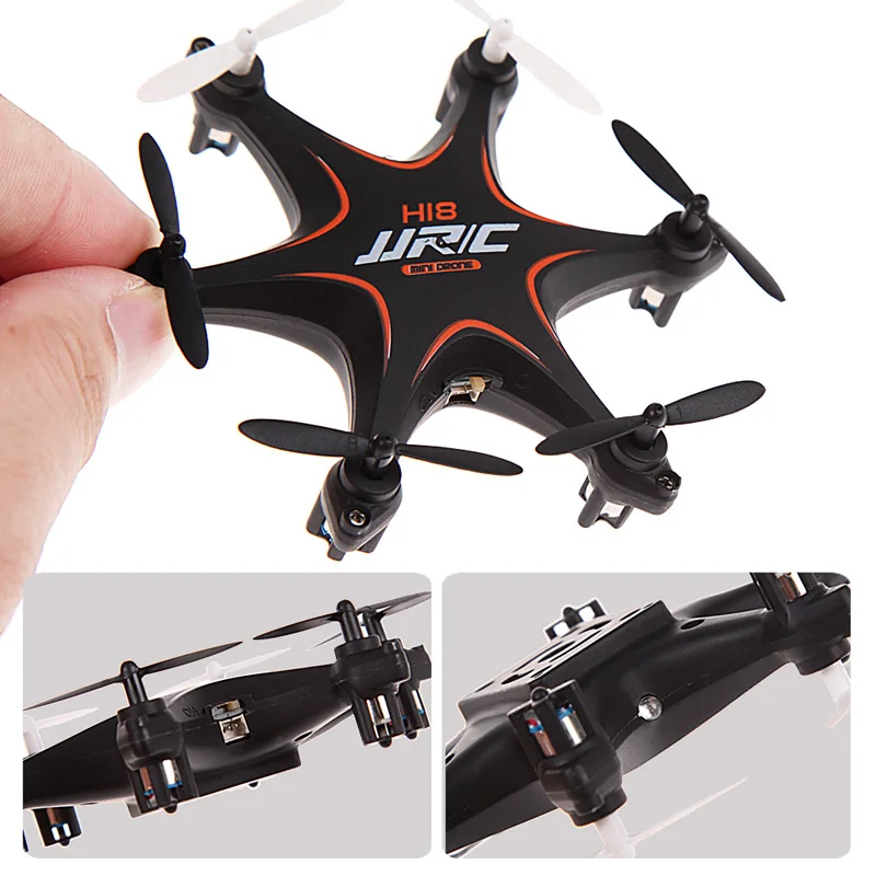 

Mini Drone JJRC H18 2.4GHz Radio Control 4CH 6-Axis Gyro 3D Rolling Headless Mode RC Quadcopter for Outdoor and Indoor
