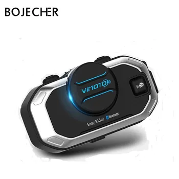 

Easy Rider vimoto V8 Motorcycle Helmet Bluetooth Headset Motorbike Intercom Stereo Headphones BT Interphone GPS 2 Way Radio