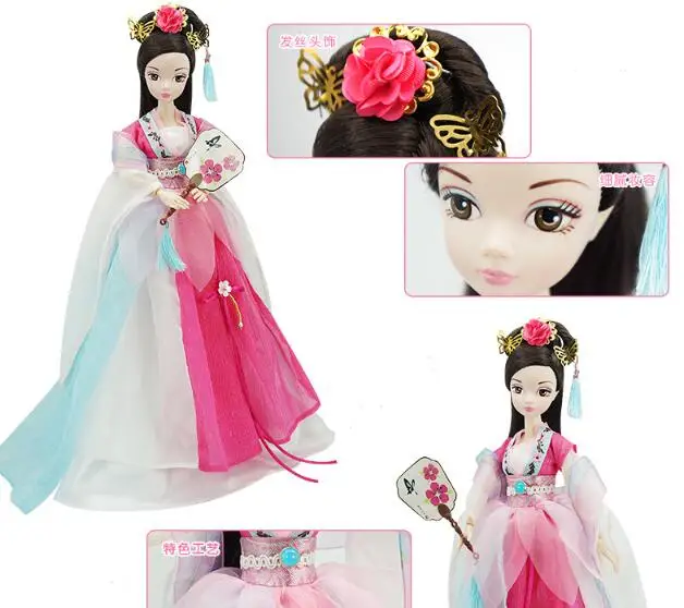

Recommend Kurhn Dolls For Girls Four Season Fairy Joint Children Toys For Girl Kids Birthday Gift Chinese Traditional Doll
