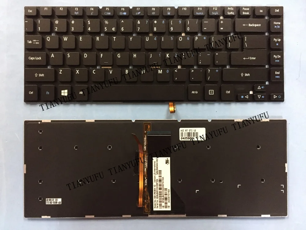 Новая английская клавиатура 4755 для ноутбука ACER Aspire 3830 3830G 3830T 3830TG 4755G | Компьютеры и
