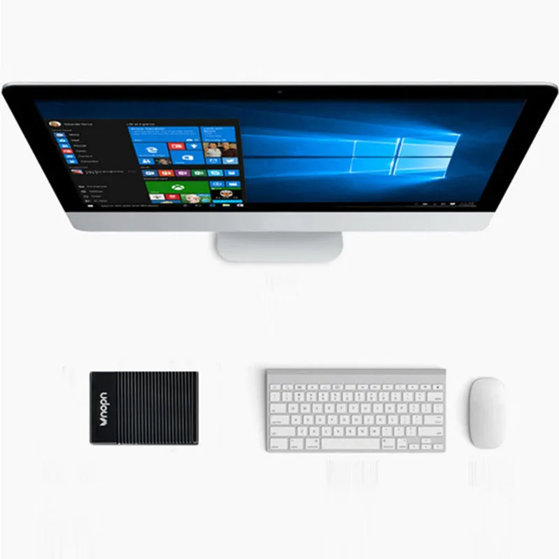 Самый дешевый AMD A6 1450 Quad core мини ПК Windows 10 Barebone Мини компьютер DDR3 4 ГБ SSD 128 HTPC Minipc HDMI +