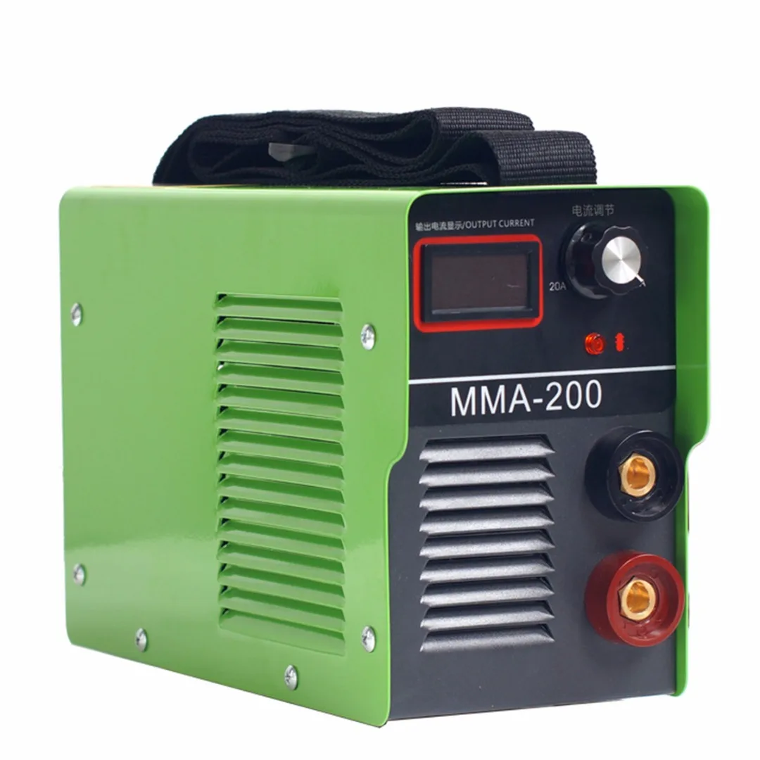 220V Potrtable MMA 200 Электрический сварочный аппарат припой инвертор дуговой сварки