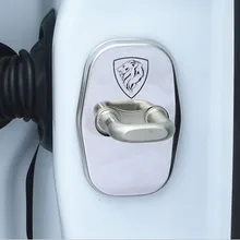 Отделка дверного замка защиты Нержавеющая сталь Пластик крышка чехол для peugeot 307 peugeot 206 308 207 406 408 301 2008