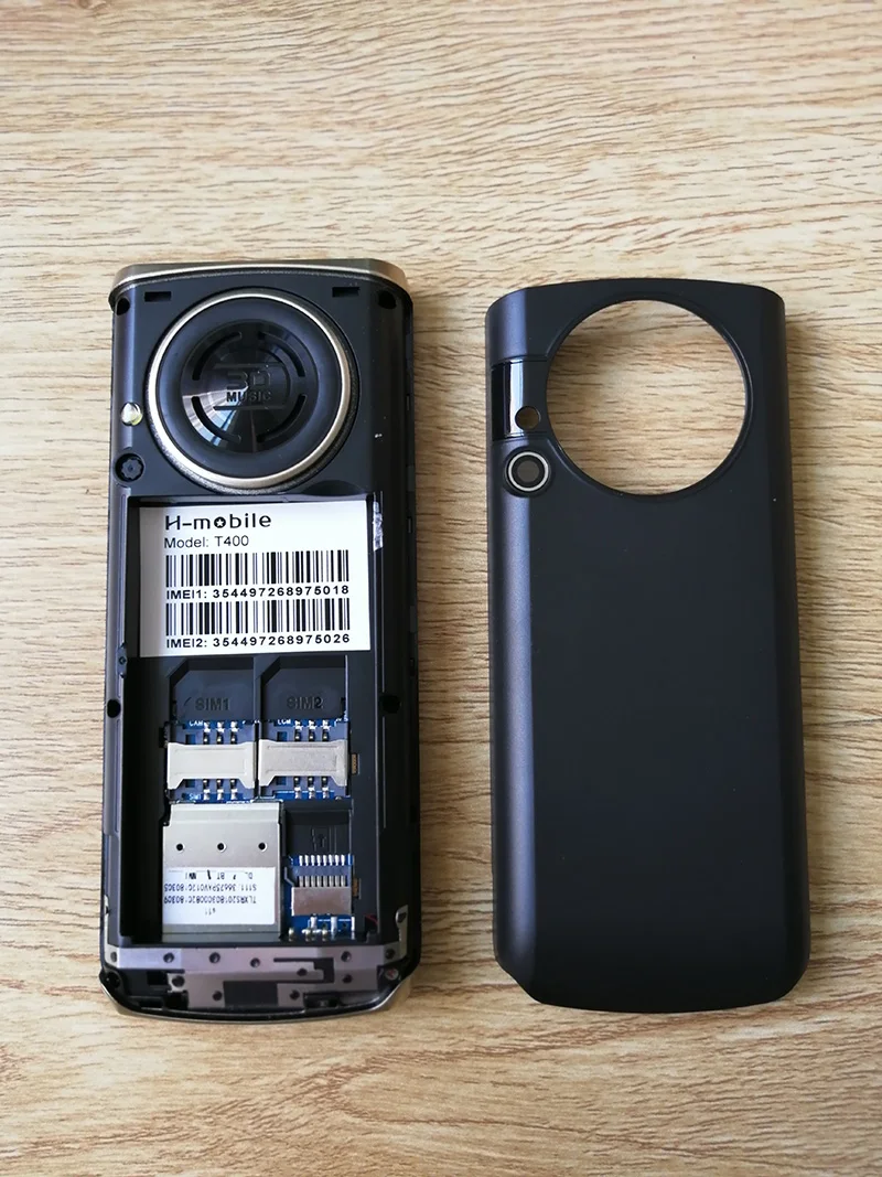H mobile T400 2 8 &quotэкран Две сим карты двойной режим ожидания большие 3D звук Факел