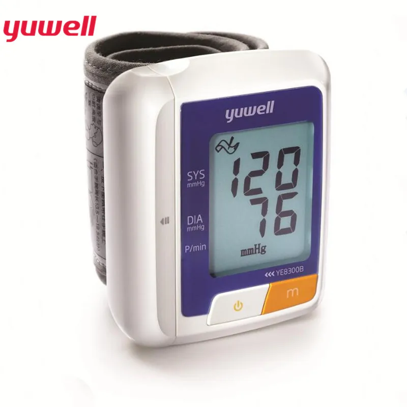 

Yuwell Household Blood Pressure Monitor Automatic Digital LCD Display Wrist Blood Pressure Measurement Health Care Tool