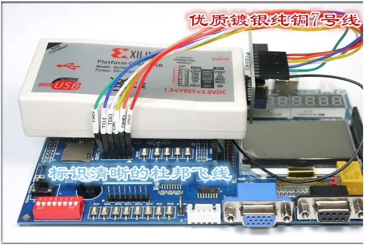Xilinx Платформа USB скачать кабель для Virtex FPGA/CPLD JTAG SPI in circuit Debugger программатор