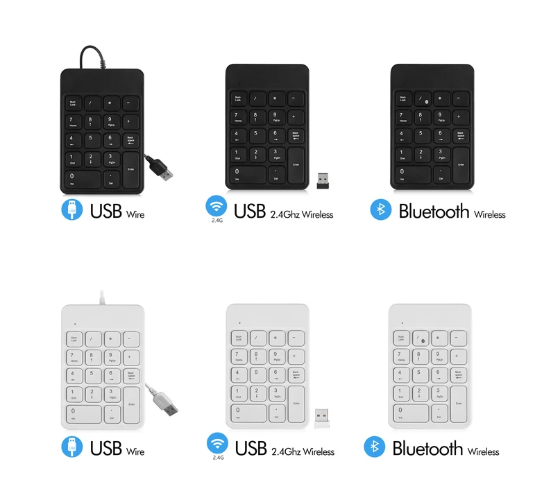 B. O. W мини клавиатура, Bluetooth беспроводной подключение цифровые клавиши клавиатуры для ноутбука Настольный ПК ноутбук