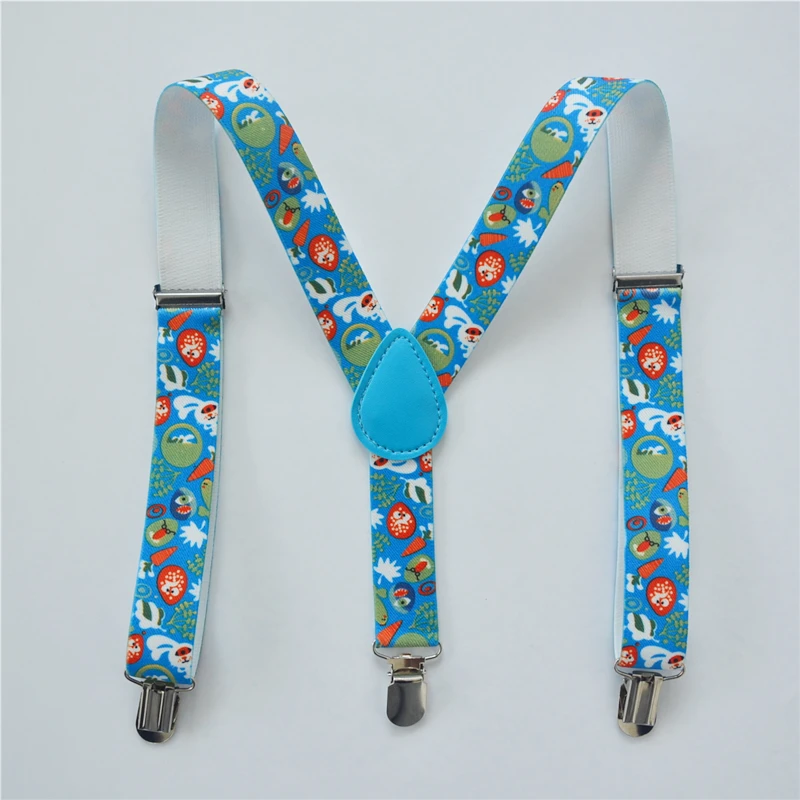 Kids Suspenders Baby Boys And Girls Suspenders Clip on Y Back Braces